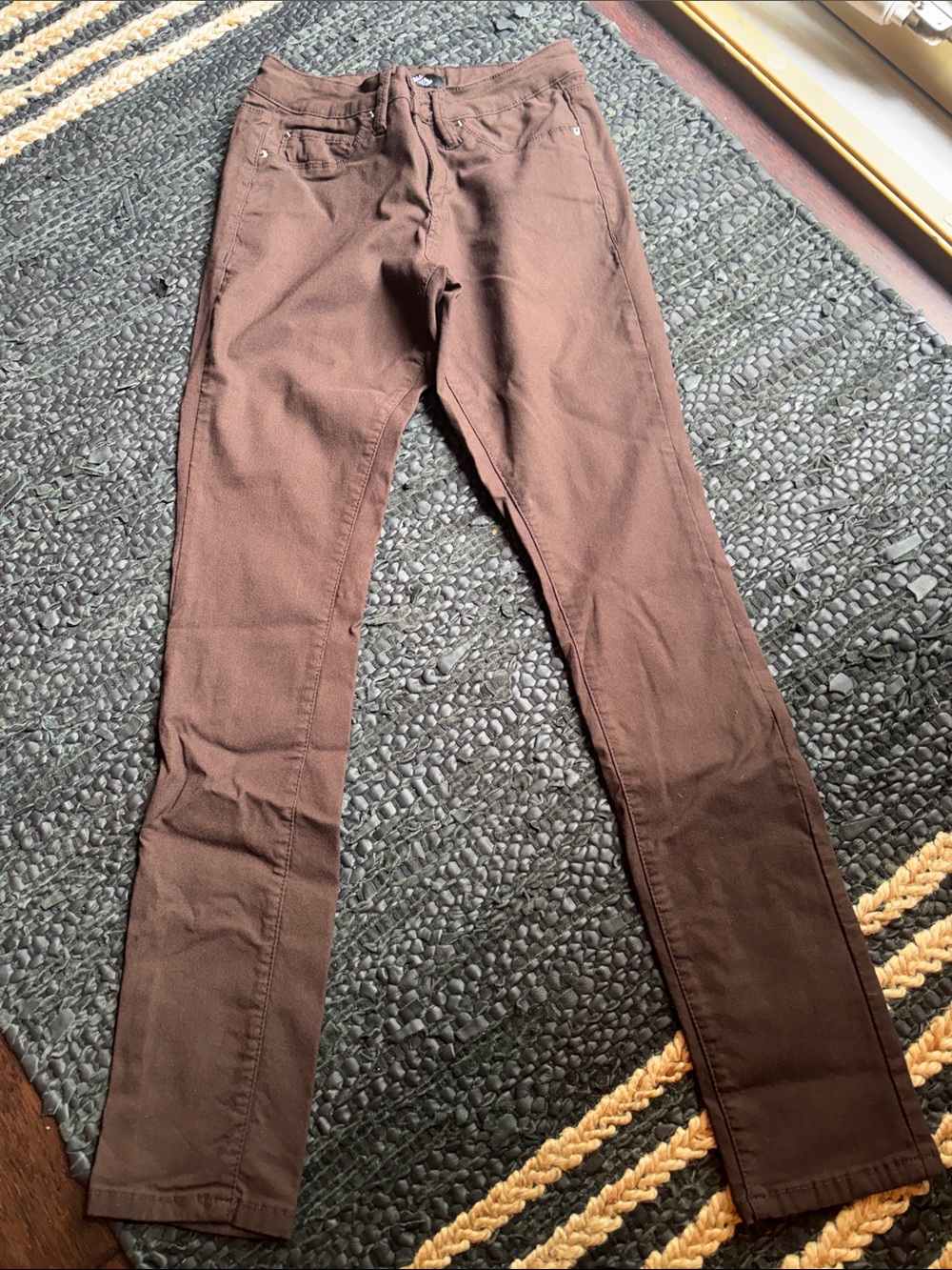 Royalty For Me Brown Skinny Pants